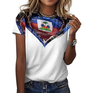 Women's Cotton T-shirt Full Print