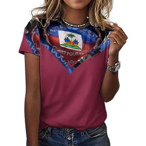 Women's Cotton T-shirt Full Print