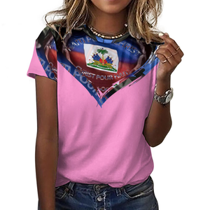 Women's Cotton T-shirt Full Print