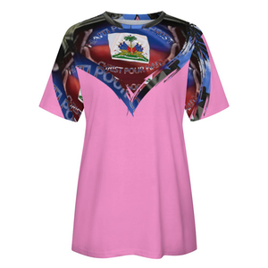 Women's Cotton T-shirt Full Print