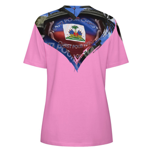Women's Cotton T-shirt Full Print