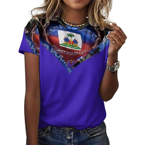 Women's Cotton T-shirt Full Print