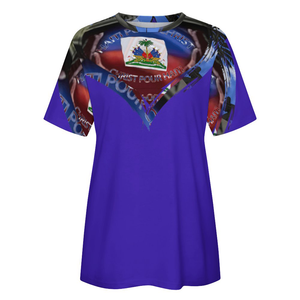 Women's Cotton T-shirt Full Print