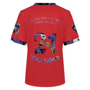 EVictor V-Neck Bubble Sleeve T-Shirt