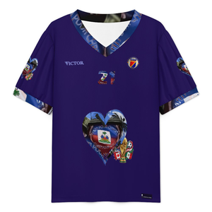 EVictor V-Neck Bubble Sleeve T-Shirt